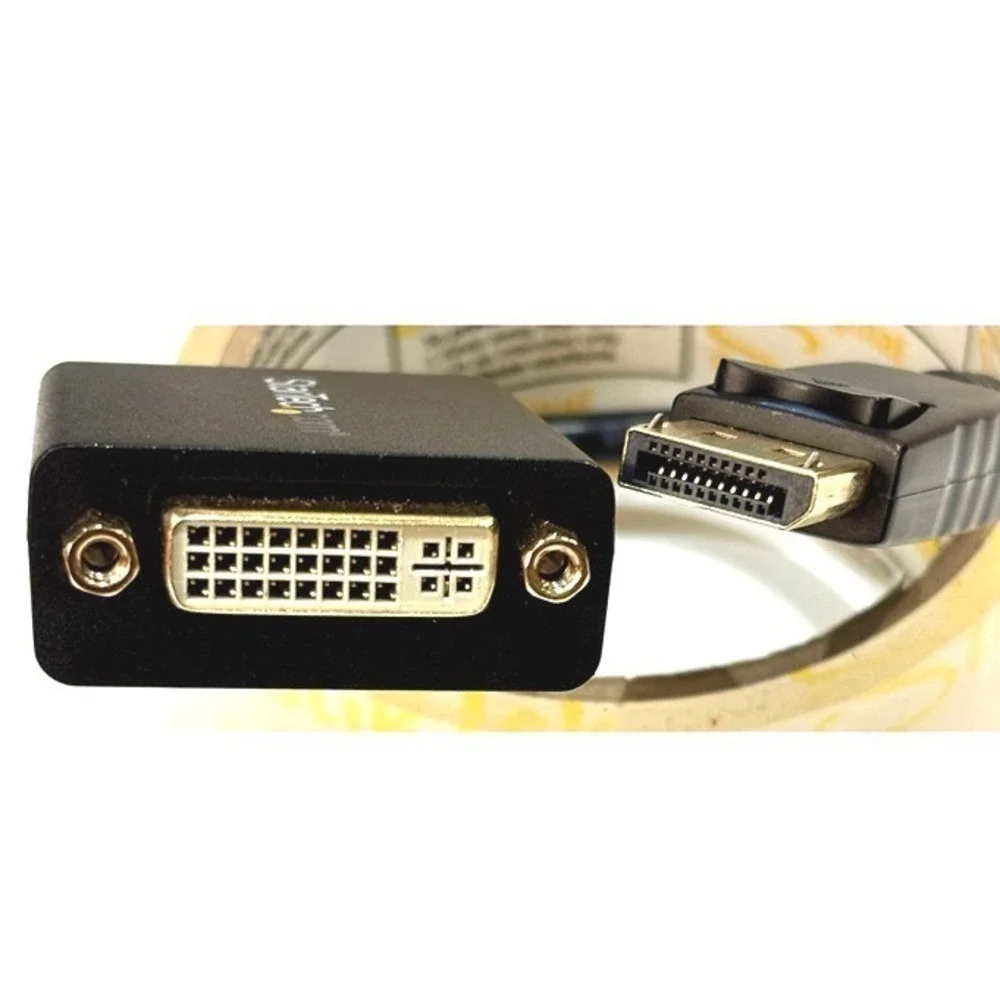 Video Adapter StarTech DisplayPort to DVI Black DP2DVI2 New